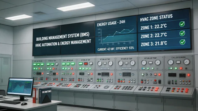 Building automation HVAC control