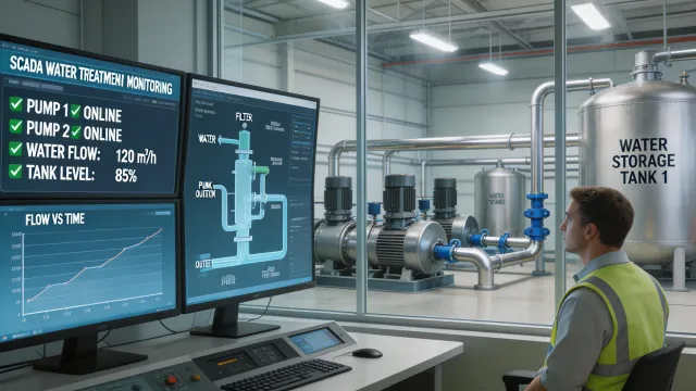 Water treatment automation control